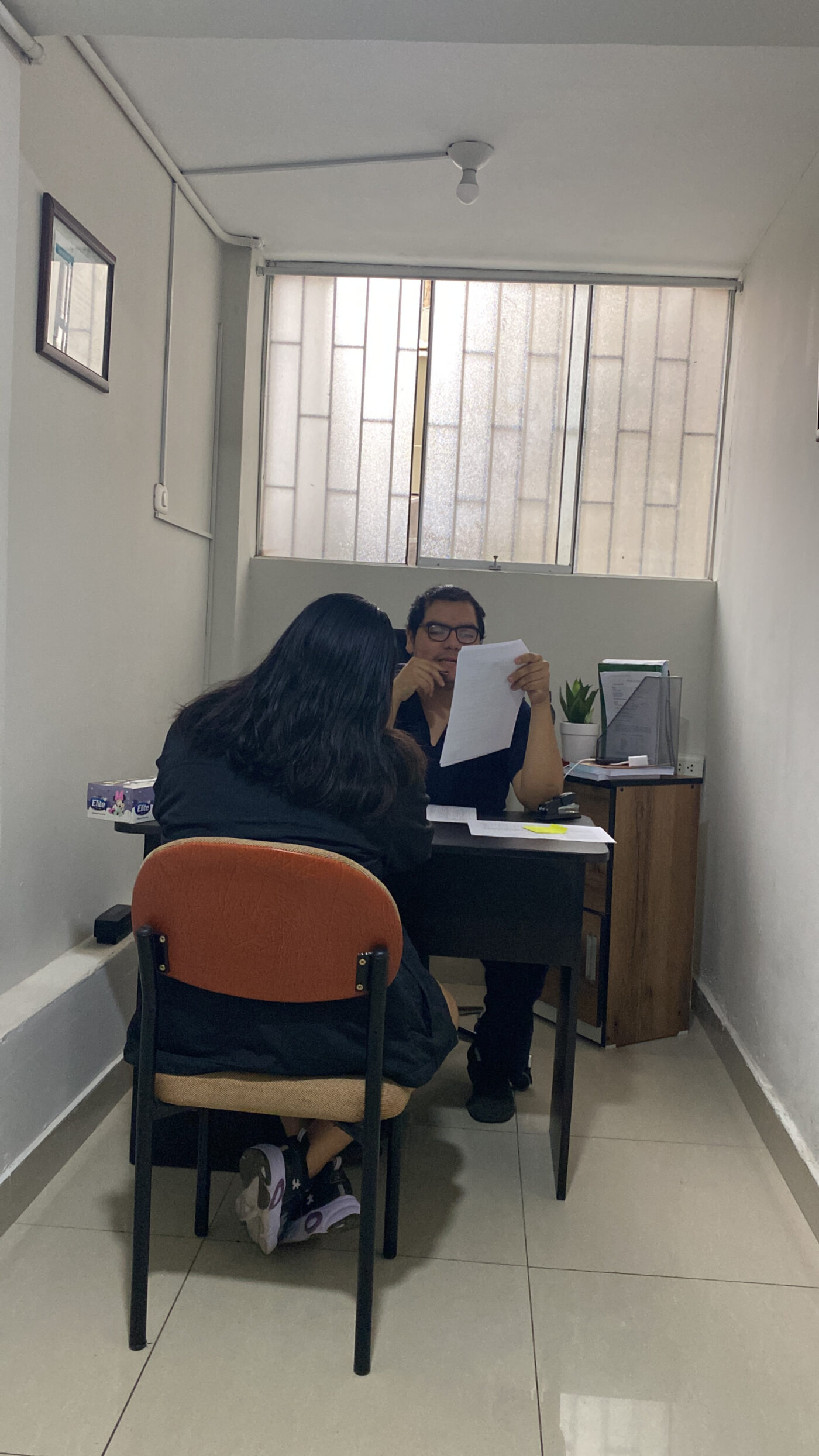 Sesión de evaluación supervisada en CEPSY